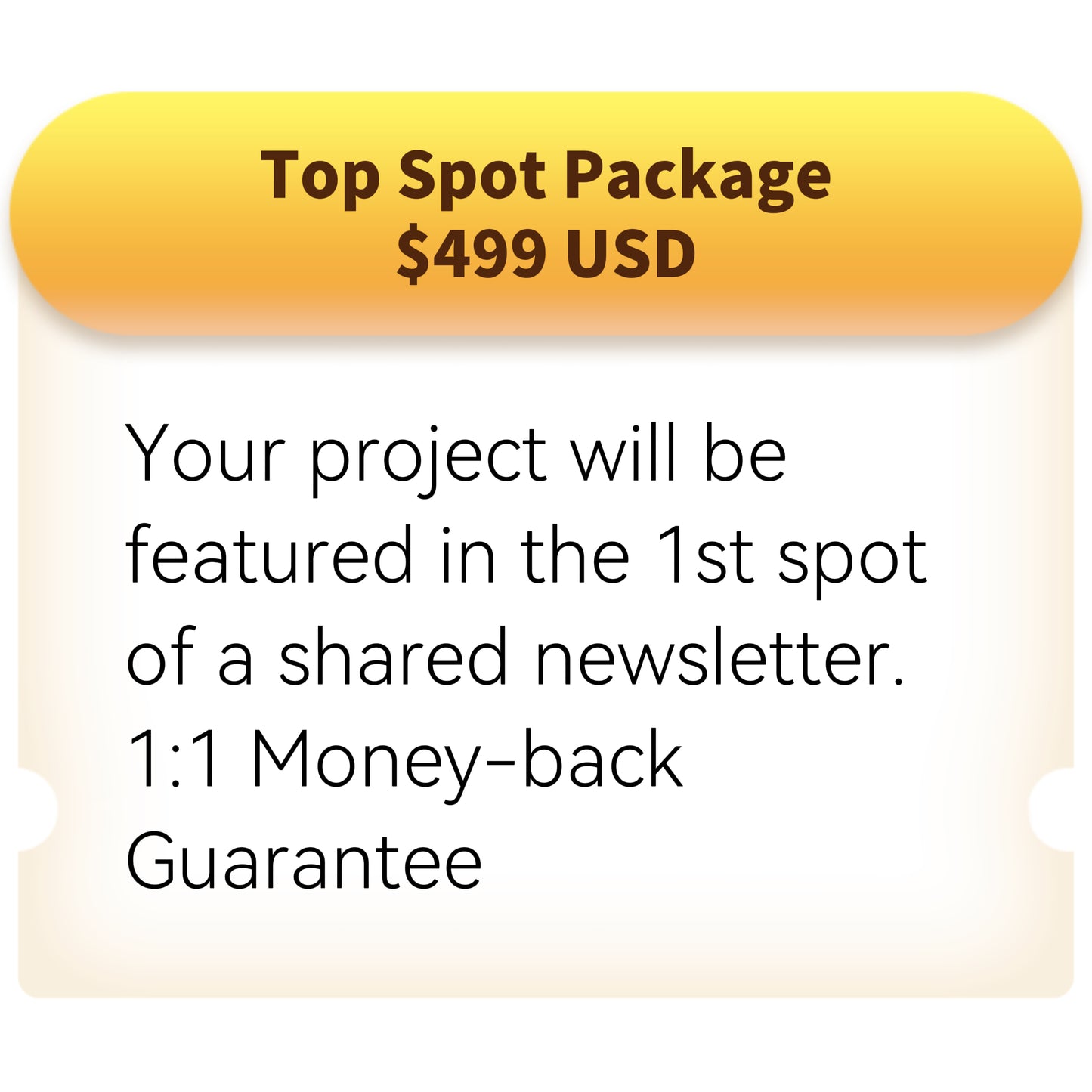 Top Spot Package